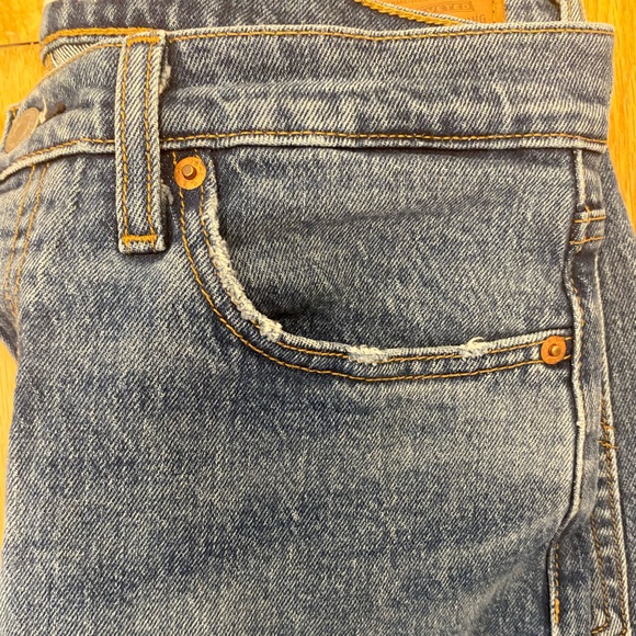 Levi's Women's Straight Leg Jeans - Blue - Picture 5 of 5